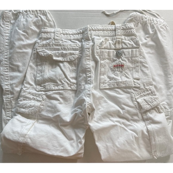 True Religion Men’s Anthony White Cargo Pants - Size 29 - Picture 6 of 9